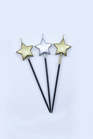 Happy Birthday Baskılı Kupa & Doğum Günü Yıldız Mum & Godiva 30gr Domes Çikolata Hediye Seti