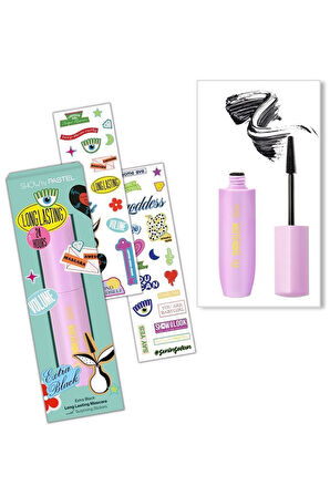 Pastel Far Palet-Maskara-Allık-Dudak Dolgunlaştırıcı & La Cire Kaş Şekillendirici Hediye Seti