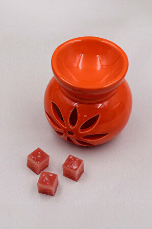 2 Tealight Mum & Lotus Buhurdanlık & Teashop 2'li Bitki Çayı & Kabak Lifi & Duş Kesesi Hediye Seti