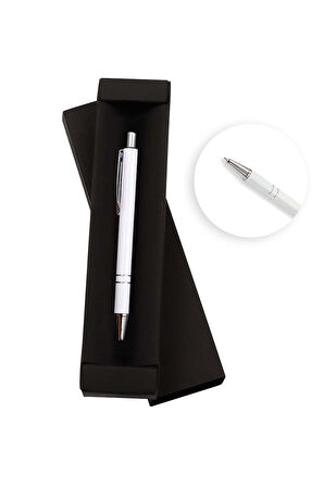 Kırmızı Defter & Beyaz Tükenmez Kalem & Bambu Kapaklı 600 ml Cam Matara Hediye Seti