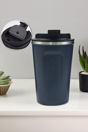 Çiçekli Kutusunda Termos & Kalem & Defter & Porselen Kupa & Porselen Türk Kahvesi Fincan Hediye Seti