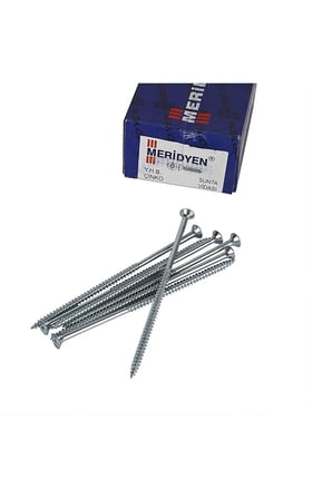 Sunta Vidası 6x120 Mm Yarım Kutu (25 Adet)