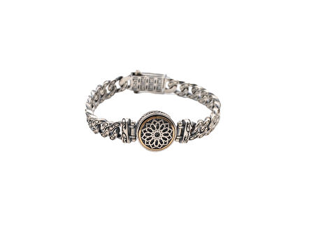 925 Ayar Erkek Gümüş (Silver) Bileklik