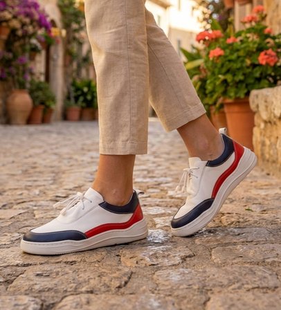 Kadın Hakiki Deri  Spor Ayakkabı / Sneakers
