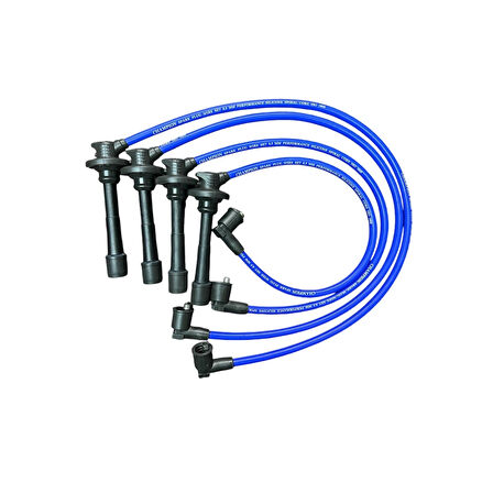  Toyota Corolla AE92 1.6 16V 87-92 4AF 8.5 mm Mavi Silikon Performans Buji Kablosu