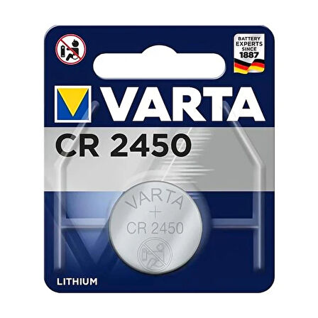 Varta 6450 CR2450 3V Lityum Pil