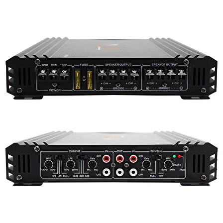 Magicvoice Mg-3500 4 Kanal Max 3000 Watt Oto Anfi Diğer