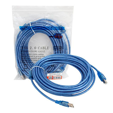 Powermaster 12275 10 Metre Usb Yazıcı Kablo