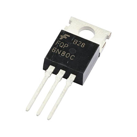 Ozksoe Transistör Devre 6n80c To-220 Mosfet