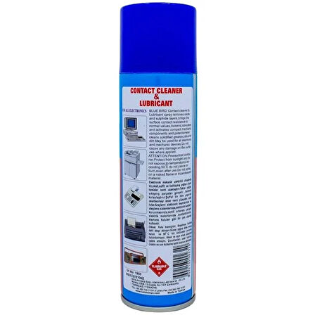 Yağlı Sprey Blue Bırd Bb 257 Kırmızı 250 Ml