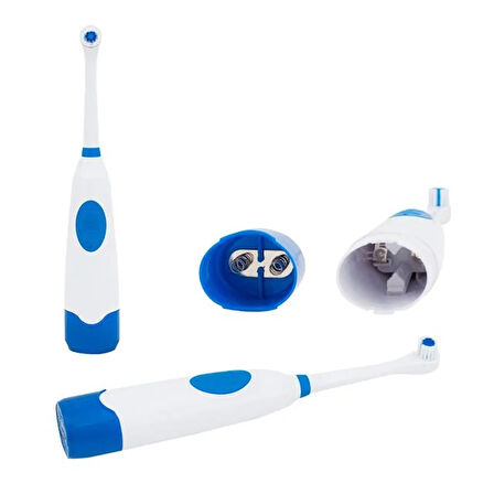 Powermaster G-08 Dönen Başlıklı Pilli Otomatik Diş Fırçası 3 Adet Yedek Başlık