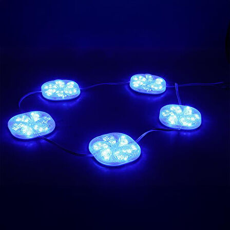 Powermaster 12 Volt 3 Watt Mavi Yanıp Sönen 6565-2835 Modül Led