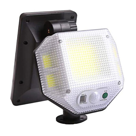 Powermaster Pm-14917 Sensörlü Kumandalı 3 Kademeli Solarlı Bahçe Siyah