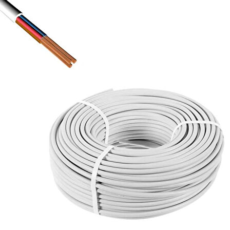 Powermaster 3x0.75 Cca Ttr Kablo 100 Metre Seri 1