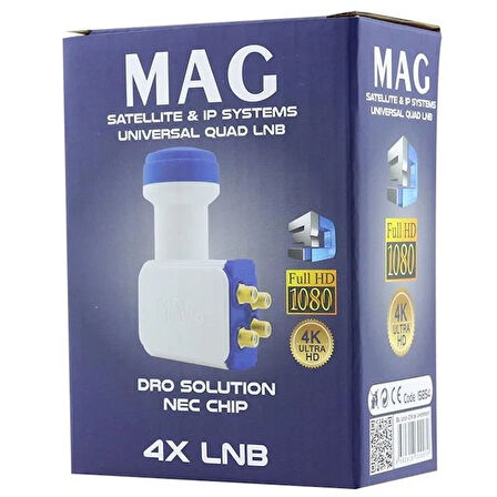 Mag Dört Çıkışlı Lnb 4Xlnb