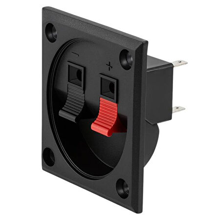 Hoparlör Terminali İkili Kare (5.5cmx5.5cm)