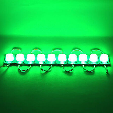 POWERMASTER MODÜL LED 12V 1.5W YEŞİL 3030 40X30 MM (20 ADET)