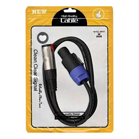 POWERMASTER LD384 SPECON ERKEK - CANON DİŞİ ÇEVİRİCİ KABLO 1 METR