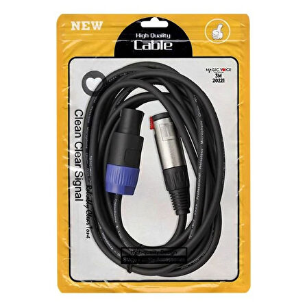 POWERMASTER LD384 SPECON ERKEK - CANON DİŞİ ÇEVİRİCİ KABLO 3 METR