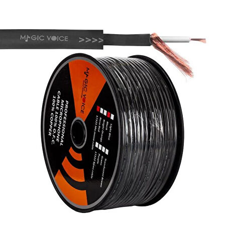 Magicvoice Mi Krofon Kablosu Mono 1. Kali Te 100 Metre Siyah