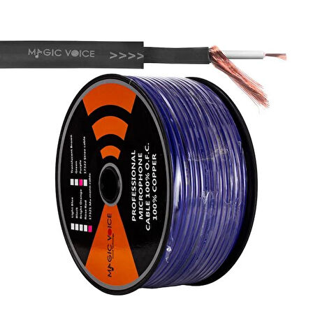 Magicvoice Mi Krofon Kablosu Mono 1. Kali Te 100 Metre Mor