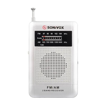 Sonıvox VS-R115 Cep Tipi Analog Fm Radyo