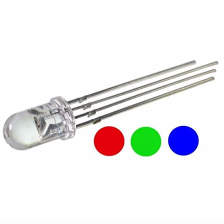 Powermaster 1592-5mm Rgb Led 4 Pin Ortak Katot
