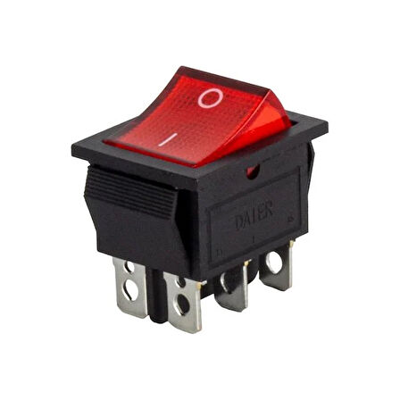 Powermaster Ic-104a Geniş Işıklı Anahtar 6p On-off