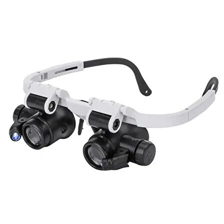 Sunup Sn-22178 Led Işıklı Pilli Büyüteçli Gözlük