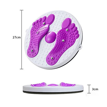 Sunup Döner Zayıflama Ve Bel İnceltme Diski - Vücut Şekillendirici Egzersiz Aleti Çok