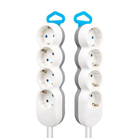 Vea Ve-2s4n 4lü 1.5 Metre Kablolu Grup Priz