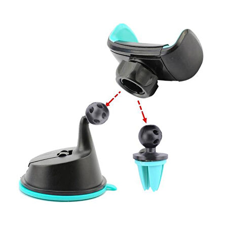 Powermaster 7808 Araç İçi Telefon Tutucu Vantuzlu