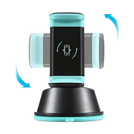 Powermaster 7808 Araç İçi Telefon Tutucu Vantuzlu