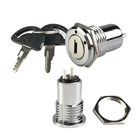 Powermaster Ic-195a Anahtarlı Switch 2 Kademeli 16mm