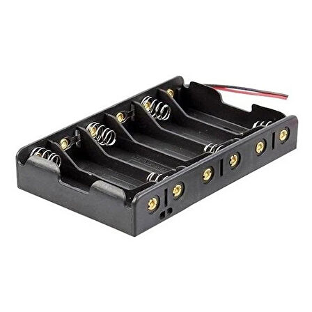 Powermaster Yan Yana 6'lı Aa Pil Yuvası Ic-234b