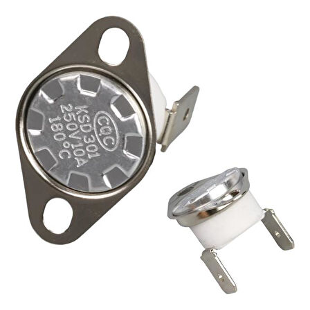 180 C Nc Normalde Kapalı Tip Termostat Seramik Sigorta Ic-269