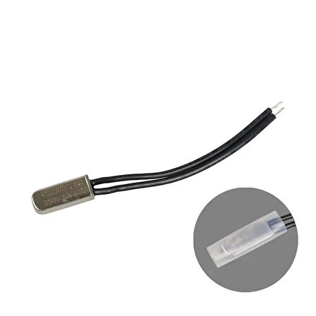 60 C Termik Fuse Kablolu Metal 5a Ic-270