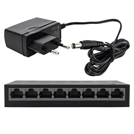 Tp-link Ls1008g 8 Port Masaüstü Gigabit Desktop Switch - 10/100/1000mbps