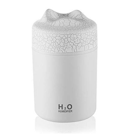 Powermaster Pm-24762 H2o Usb Kablolu Renkli Hava Nemlendirici Beyaz