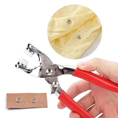 Powermaster Pm-24921 Çıtçıt Ve Metal Düğme Montaj Pensesi