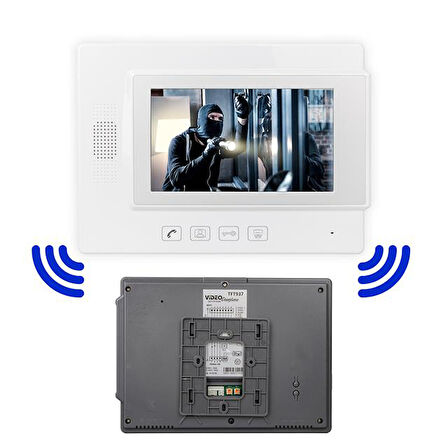 Powermaster Tft937 Görüntülü Bina İnterkomu Diyafon Alıcı Sistemi