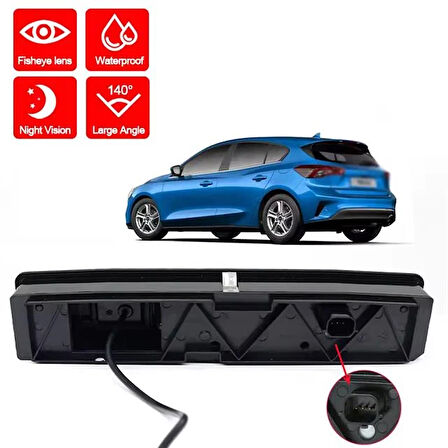 Powermaster Pm-25493 Ford Focus Mk4- Puma Araç Geri Görüş Kamerası