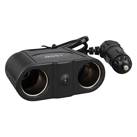 Olesson 1642 12-24v 100w 70cm Kablolu 2'li Araç Çakmak Çoklayıcı