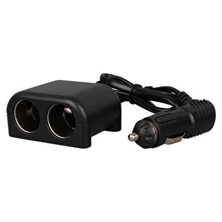 Olesson 1644 12-24v 100w 70cm Kablolu 2'lı Araç Çakmak Çoklayıcı