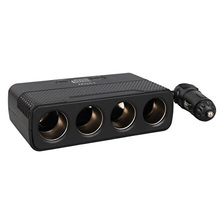 Olesson 2014 12-24v Type-c + Usb-a Girişli 120w 80cm Kablolu 4'lü Araç Çakmak Çoklayıcı