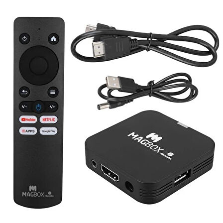 Magbox Electrobox 2 Gb Ram H313 İşlemci 16 Gb Hdd 4k Ultra Hd Androıd Box Androıd 10