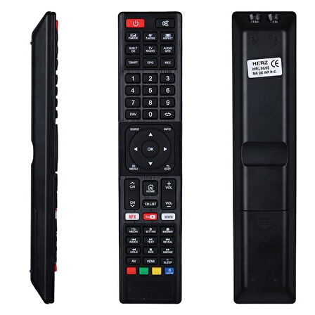 Awox - Rose - Telenova Netflix-youtube Tuşlu Lcd - Led Tv Kumandası Hrl9695