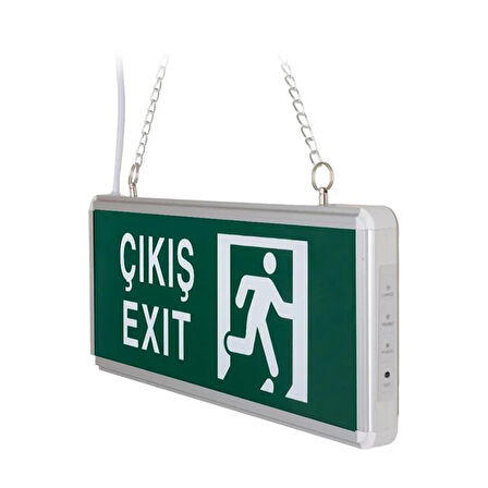 Zmr Zmr-670/y.00 3w Tek Yön Acil Çıkış Yönlendirme Tabelası - Lambası 38x30x36mm