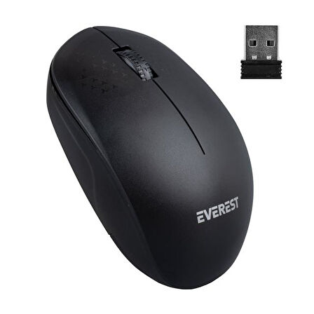 Everest SMW-88 Kablosuz USB Mouse Siyah