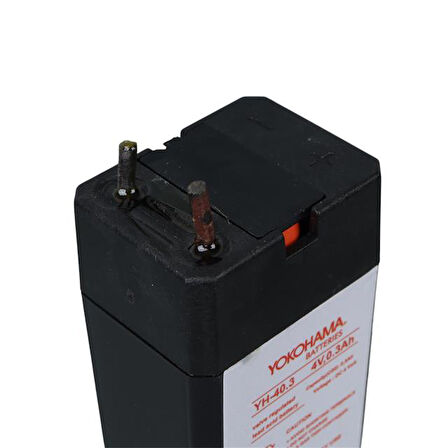 Yokohama Yh-40.3 4 Volt - 0.3 Amper Kuru Akü 27x20x48